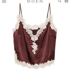 Doen Kira silk top